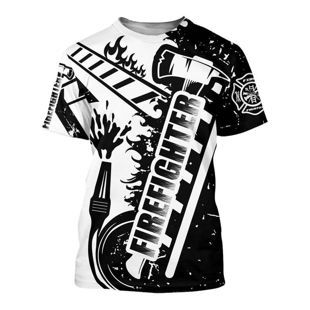 Love Fire fight 3D All Over Printed Shirts-Apparel-HP Arts-T-Shirt-S-Vibe Cosy™