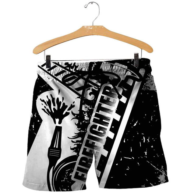 Love Fire fight 3D All Over Printed Shirts-Apparel-HP Arts-SHORTS-S-Vibe Cosy™