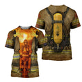 Fire Fight 3D All Over Printed Shirts for Men and Women-Apparel-HP Arts-T-Shirt-S-Vibe Cosy™