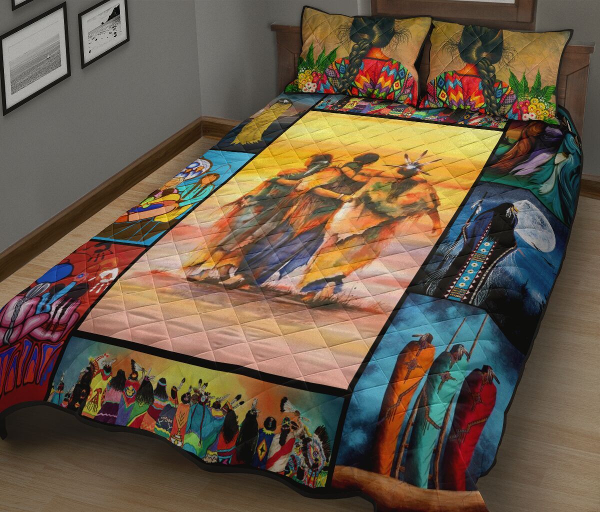 Native American Quilt Bedding Set