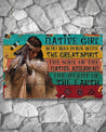 Native American 3D All Over Printed Canvas Poster