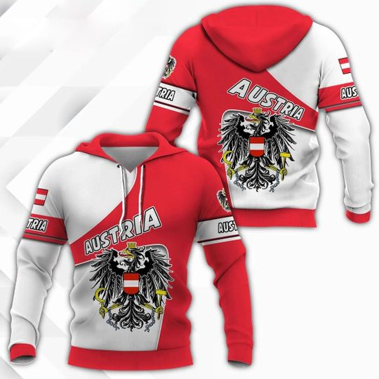 AUSTRIA all over printed hoodies for man and women PL11032003-Apparel-PL8386-Hoodie-S-Vibe Cosy™