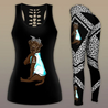 Labrador Dog COMBO TANK+LEGGING Outfit for women PL100401-Apparel-PL8386-S-S-Vibe Cosy™