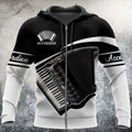 Accordion music 3d hoodie shirt for men and women HG HAC101208-Apparel-HG-Zip hoodie-S-Vibe Cosy™