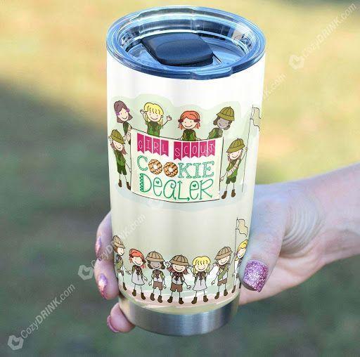 Girl Scout Cookie Dealer Tumbler-Tumbler-HP Arts-Vibe Cosy™