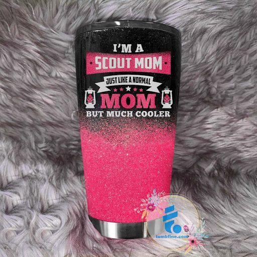 Im A Scout Mom Tumbler 2-Tumbler-HP Arts-Vibe Cosy™
