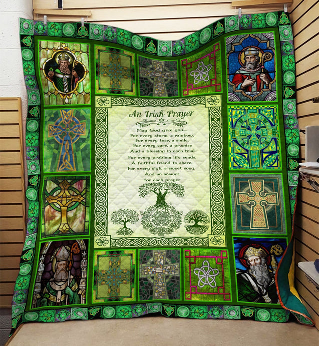 Irish Saint Patrick's Day 3D All Over Printed Quilt