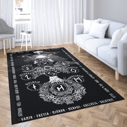 Viking 3D All Over Printed Rug