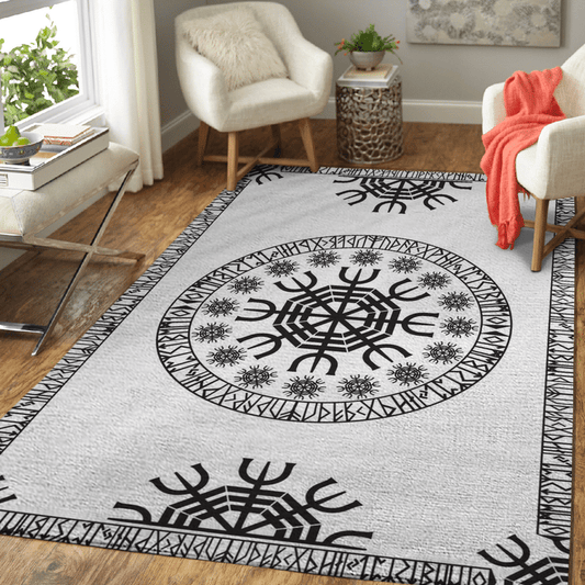 Viking 3D All Over Printed Rug