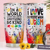 Autism Awareness Stainless Steel Tumbler Custom Name XT 06032103.CXT