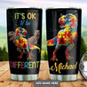 Autism Awareness Stainless Steel Tumbler Custom Name XT 06032101.CXT