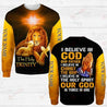 Jesus-I Believe In God Persionalized 3D All Over Printed Shirts