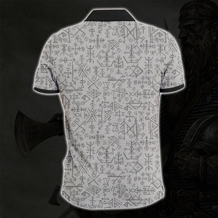 Viking 3D All Over Printed Polo