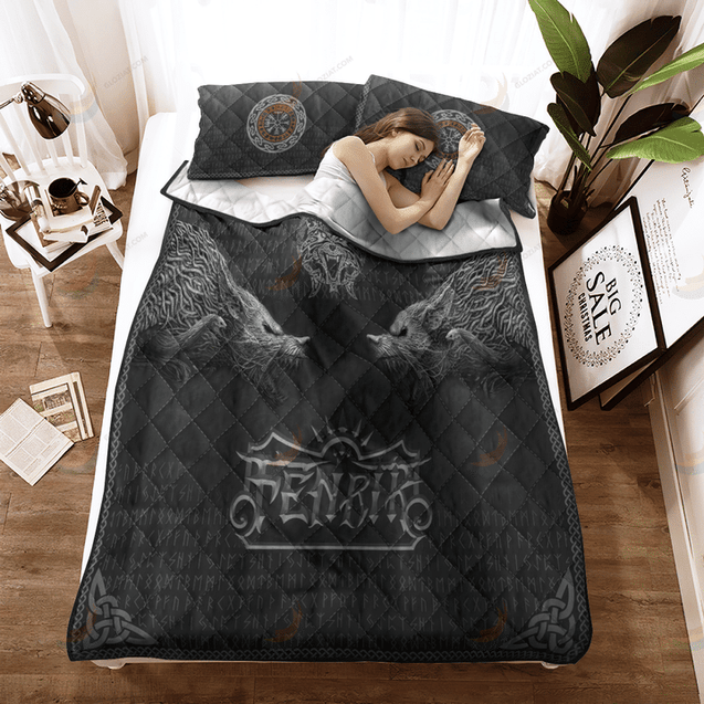 Viking Quilt Bedding Set