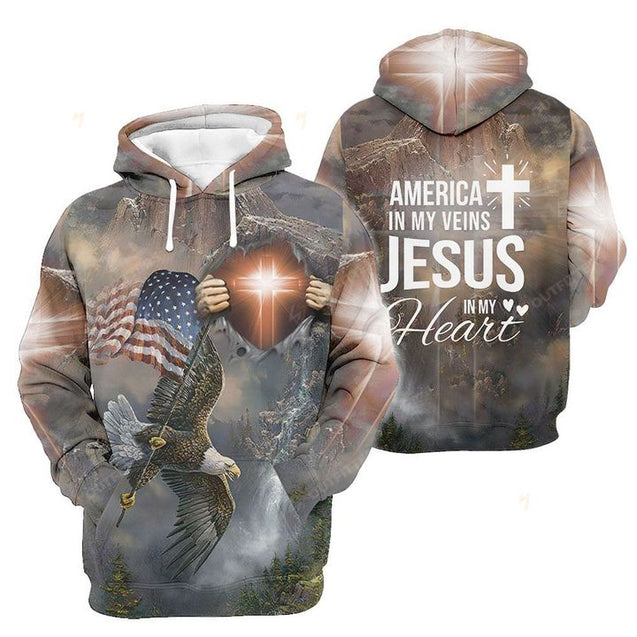 Jesus 3D All Over Printed Unisex Shirts