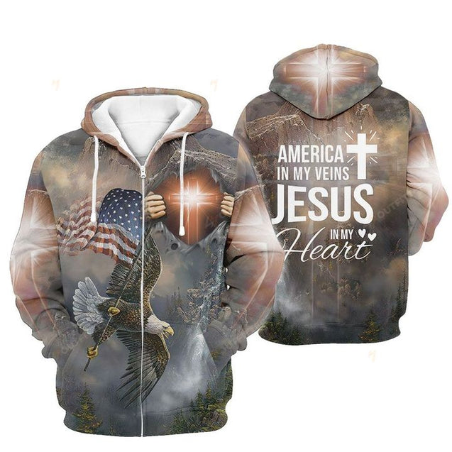 Jesus 3D All Over Printed Unisex Shirts