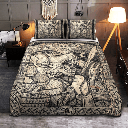 Viking Quilt Bedding Set