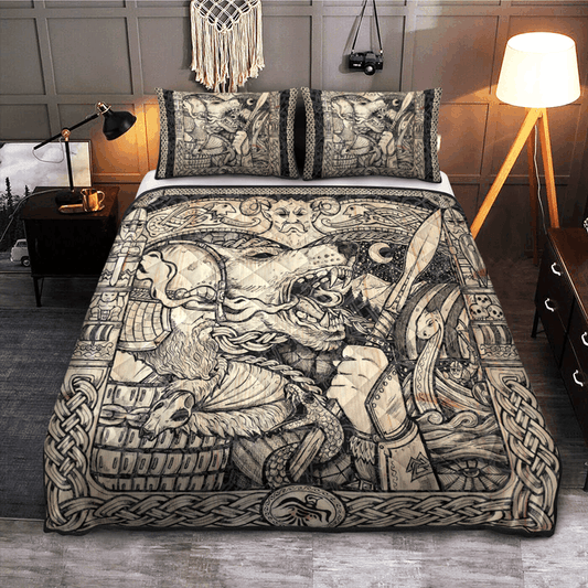 Viking Quilt Bedding Set