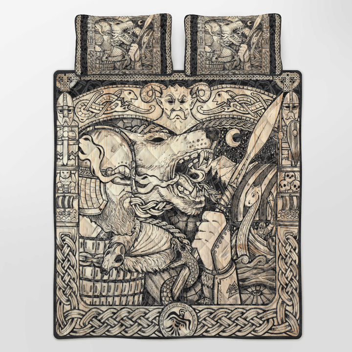 Viking Quilt Bedding Set