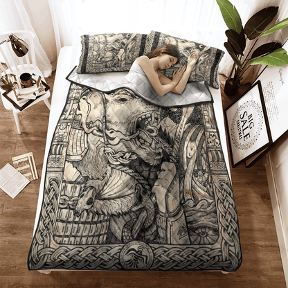Viking Quilt Bedding Set