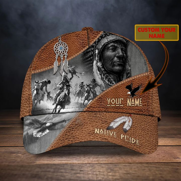 Customized Name Native American Classic Cap