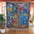 Native American Indigenous 3D All Over Printed Quilt