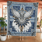 Native American 3D All Over Printed Quilt