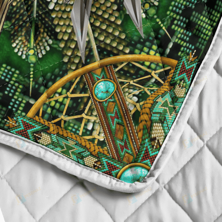Native American 3D All Over Printed Quilt