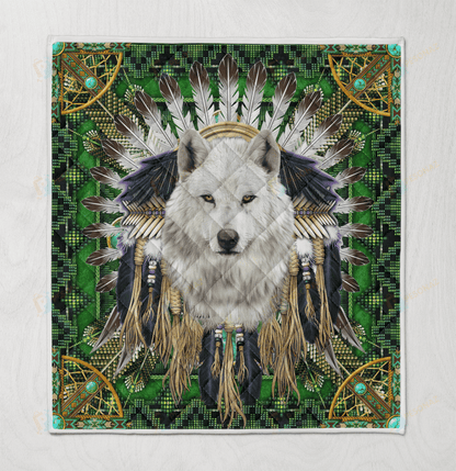 Native American 3D All Over Printed Quilt