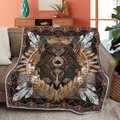 Native American 3D All Over Printed Quilt