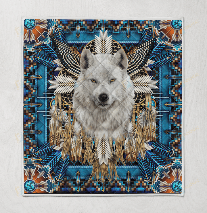 Native American 3D All Over Printed Quilt