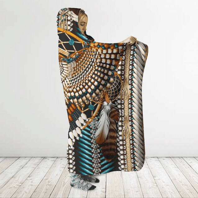 Native American Hooded Blanket