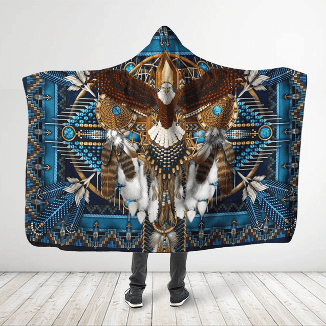 Native American Hooded Blanket