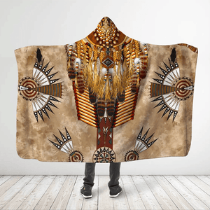 Native American Hooded Blanket