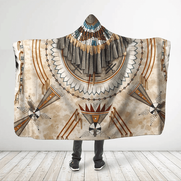 Native American Hooded Blanket