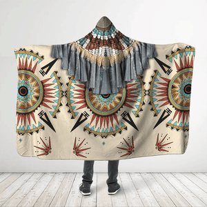 Native American Hooded Blanket