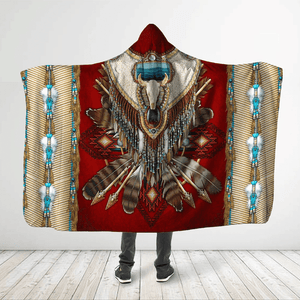 Native American Hooded Blanket