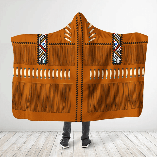 Native American Hooded Blanket