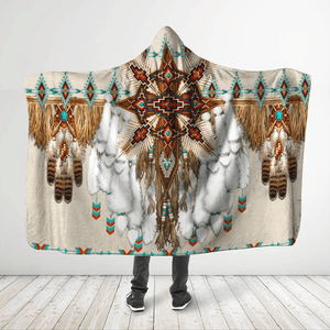 Native American Hooded Blanket