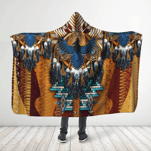 Native American Hooded Blanket