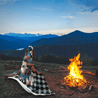 Native American Hooded Blanket