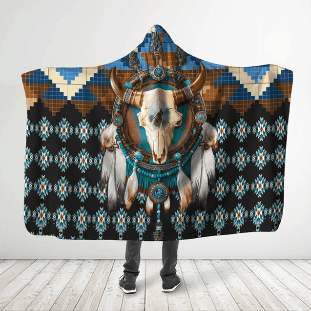 Native American Hooded Blanket