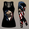 Pug Dog Combo Tank + Legging TA033005-Apparel-TA-S-S-Vibe Cosy™