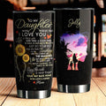 To My Daughter Personalized Stainless Steel Tumbler TA032205-Tumbler-TA-Vibe Cosy™
