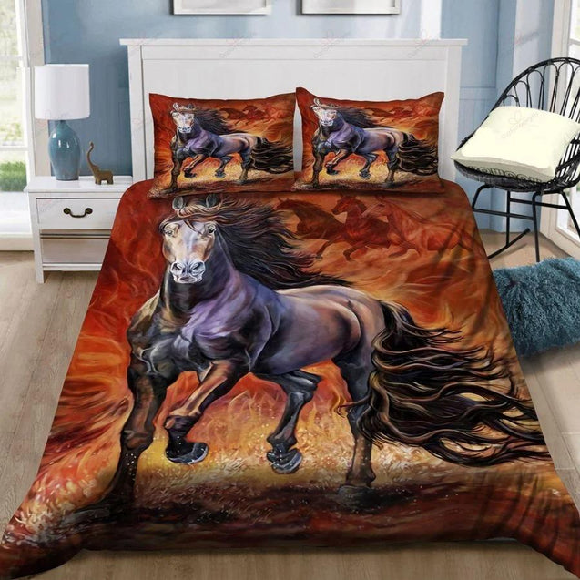 Horse Art Bedding Set TA0706206-Quilt-TA-Twin-Vibe Cosy™