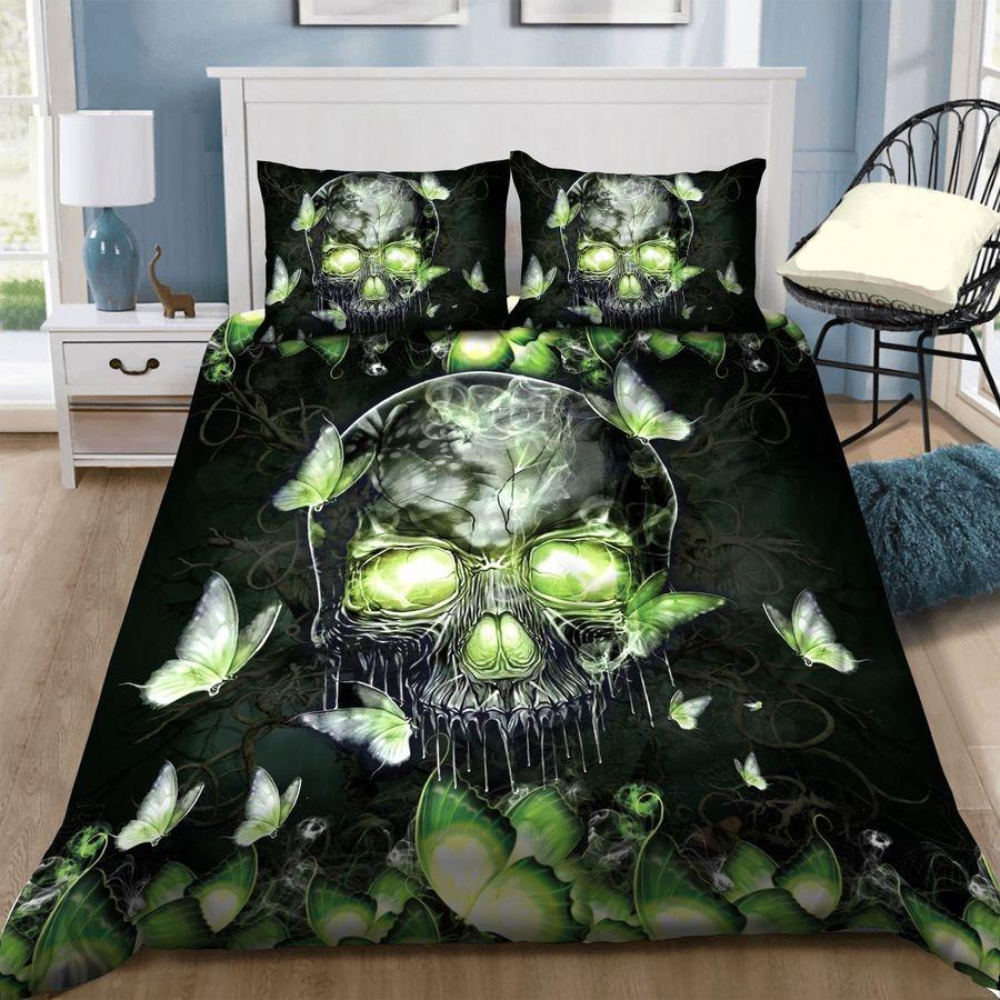 Butterfly Skull Bedding Set TA0708205-Quilt-TA-Twin-Vibe Cosy™