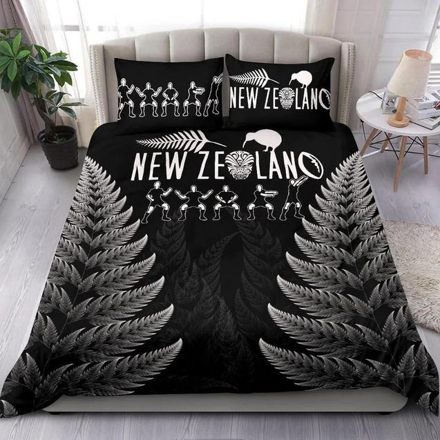 New Zealand Haka Rugby Exclusive Edition Bedding Set TA0712202-Quilt-TA-Twin-Vibe Cosy™