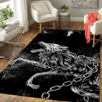 Viking 3D All Over Printed Rug
