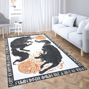 Viking 3D All Over Printed Rug