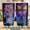 Jesus Faith Butterfly Stainless Steel Tumbler 20oz